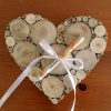 Geldgeschenk Hochzeitsgeschenk Herz Holz